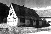 Eindachhof. Ansicht von Osten. 2000. / Eindachhof in 72525 Münsingen, Gundelfingen