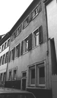 Wohnhaus
Urheber: Regierungspräsidium Karlsruhe, RPK, Ref. 26 / Wohnhaus in 69117 Heidelberg-Altstadt