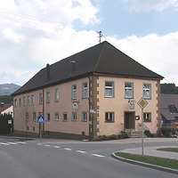 Ansicht von Westen / Gasthaus Schlössle in 78669 Wellendingen