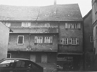 Mühlenstraße 23, Rückseite, aufgen. 1985
Quelle: Bildarchiv Foto Marburg / Wohnhaus in 74706 Osterburken