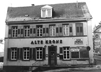 Gasthaus „Alte Krone“, Ansicht von Osten,
Urheber: Regierungspräsidium Karlsruhe, RPK, Ref. 26 / Gasthaus „Alte Krone“ in 69120 Heidelberg-Neuenheim