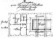 ehem. Synagoge, historischer Plan, Grundriss, EG,
Urheber: Reidel, Friedrich (Architekt) / ehem. Synagoge mit Badehaus in 69502 Hemsbach ehem. Synagoge, historischer Plan, Grundriss, EG,
Urheber: Reidel, Friedrich (Architekt) / ehem. Synagoge mit Badehaus in 69502 Hemsbach