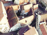 Steinhaus einer ehem. Hofanlage, Draufsicht,
Urheber: Regierungspräsidium Karlsruhe, RPK, Ref. 26 / Steinhaus einer ehem. Hofanlage  in 68526 Ladenburg