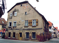 ehem. Rathaus, Ansicht von Südwesten,
Urheber: Reck, Hans-Hermann (Büro für Bauhistorische Gutachten)  / Ehem. Rathaus in 74924 Neckarbischofsheim
