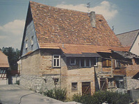 Wohnhaus in 74747 Ravenstein, Ballenberg (07/1991 - Dokumentation von Dr. Hans-Hermann Reck)