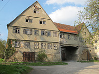 Ansicht des ehemaligen Gasthofes von Süden (2010) / ehemaliger Gasthof Ochsen in 74626 Bretzfeld-Schwabbach
