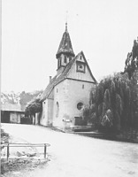 Knittlingen-Hohenklingen
Evang. Kirche / Evangelische Filialkirche in 75438 Knittlingen, Hohenklingen (01.01.1962 - Foto Marburg Microfiche-Scan)