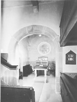 Knittlingen-Hohenklingen
Evang. Kirche / Evangelische Filialkirche in 75438 Knittlingen, Hohenklingen (01.01.1962 - Foto Marburg
Microfiche-Scan)