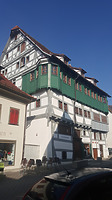 Südostansicht / Sog. Großes Haus, heute Stadtbücherei in 89143 Blaubeuren (25.03.2018 - Christin Aghegian-Rampf) Südostansicht / Sog. Großes Haus, heute Stadtbücherei in 89143 Blaubeuren (25.03.2018 - Christin Aghegian-Rampf)