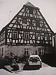 Knittlingen-Kleinvillars, Hauptstraße 11 / Altes Rathaus in 75438 Knittlingen, Kleinvillars (01.08.1998 - Abbildung aus der Dokumentation der Werkgemeinschaft Altbau+Denkmal, Karlsruhe)