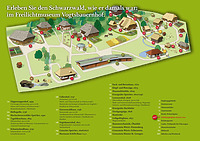 Gesamtplan Schwarzwälder Freilichtmuseum Vogtsbauernhof / Schwarzwälder Freilichtmuseum Vogtsbauernhof in 77793 Gutach (Schwarzwaldbahn) (03.02.2010 - SFLM)