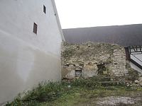 Trochtelfingen, Pfarrgasse 16, Stadtseite / Stadtmauer in 72818 Trochtelfingen (18.11.2010 - Regierungspräsidium Tübingen, Referat Denkmalpflege)