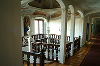Treppenhaus im 2. OG / Kloster Maria Rosengarten in 88410 Bad Wurzach (07.10.2008 - Michael Hermann)
