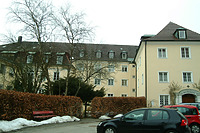 Südansicht / Kloster Maria Rosengarten in 88410 Bad Wurzach (04.03.2009 - Michael Hermann)