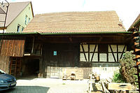 Ostansicht / Scheune in 71287 Weissach - Flacht (10.06.2008 - Michael Hermann)