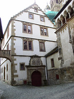 Ostansicht / Gebsattelbau in 74523 Schwäbisch Hall - Großcomburg, Comburg (21.04.2006 - Vermögen und Bau Heilbronn, Außenstelle Schwäbisch Hall)