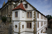Westansicht / Gebsattelbau in 74523 Schwäbisch Hall - Großcomburg, Comburg (31.07.2009 - Vermögen und Bau Heilbronn, Außenstelle Schwäbisch Hall)