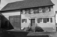 Ost Ansicht / Bäuerliches Wohnhaus des Einhaustyps in 74172 Neckarsulm-Dahenfeld (20.05.2011)