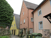 Ansicht des Gebäudes von Nordosten (2011) / Wohnhaus in 74670 Forchtenberg (01.07.2011 - Markus Numberger)