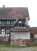Ansicht / Areal Hecht, Backhaus / Heizungsbau in 77694 Auenheim (2022 - Burghard Lohrum) Ansicht / Areal Hecht, Backhaus / Heizungsbau in 77694 Auenheim (2022 - Burghard Lohrum)