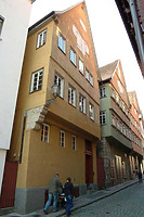 ehem. Gerberzunfthaus, Ostgiebel (2005) / Gerberzunfthaus in 73728 Esslingen, Esslingen am Neckar (20.09.2005 - Michael Hermann)