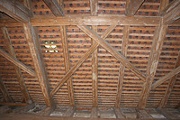 Bundebene im Dachwerk (2012) / Wallfahrtskapelle Sankt Ottilien in 79104 Freiburg, St. Ottilien (01.02.2012 - B. Lohrum) Bundebene im Dachwerk (2012) / Wallfahrtskapelle Sankt Ottilien in 79104 Freiburg, St. Ottilien (01.02.2012 - B. Lohrum)