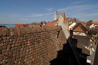 Dachzinnen des Westgiebels (2012) / Rathaus in 88709  Meersburg (26.03.2012 - strebewerk (Stuttgart))
