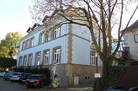 Rathaus, Basler Straße 30, Ansicht von Joseph-Vomstein-Straße / Massivbau in 79189 Bad Krozingen (Bildarchiv, Landesamt für Denkmalpflege im Regierungspräsidium Stuttgart, Dienstsitz Freiburg)