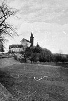 Ansicht von SW (vor 1935) / Bergkirche Sankt Michael in 78266 Büsingen, Büsingen am Hochrhein (01.01.1935 - Bildindex Foto Marburg: Foto Schlippe, 20/8; LDA BaWü)