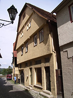 Westseite / Wohnhaus in 74354 Besigheim (2007 - Denkmalpflegerischer Werteplan,  Gesamtanlage Besigheim  Regierungspräsidium Stuttgart)