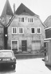 Straßengiebel (1984) / Fachwerkhaus in 69181 Leimen (01.08.1984 - Bildindex Foto Marburg: LAD Baden-Württemberg, Außenstelle Karlsruhe, Microfiche-Scan mi06828g05)