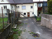 Ansicht Rückseite, Ostfassade (2012) / Wohnhaus; ehemalige Burgvogtei in 74632 Neuenstein (26.09.2012 - strebewerk) Ansicht Rückseite, Ostfassade (2012) / Wohnhaus; ehemalige Burgvogtei in 74632 Neuenstein (26.09.2012 - strebewerk)