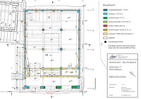 Bauphasenplan zum Erdgeschoss / Altes Rathaus in 71384 Weinstadt-Beutelsbach (26.10.2012 - Markus Numberger, Esslingen)