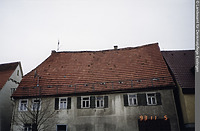Traufe gegen Westen (1993) / Wohnhaus in 73614 Winterbach (02.05.1993 - Bildindex Foto Marburg: LAD Baden-Württemberg, Stuttgart, Foto: Kempter, ?; Aufnahme-Nr. ladbw-p1880; (color))