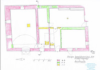 Baualtersplan EG / Wohnhaus in 75038 Flehingen (Lohrum)