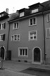 Ansicht Straßentraufe (im 1. OG Fenstergruppe Stube) / Wohnhaus in 79219 Staufen, Staufen im Breisgau (Stadtarchiv Staufen )