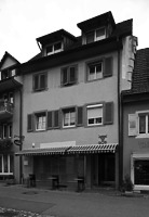 Ostansicht des Gebäudes / Wohn- und Geschäftshaus in 79219 Staufen, Staufen im Breisgau (Stadtarchiv Staufen)