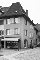 Ansicht Eckhaus / Wohn- und Geschäftshaus in 79219 Staufen, Staufen im Breisgau (Stadtarchiv Staufen)