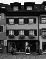Sraßenfassade / Wohn- und Geschäftshaus in 79219 Staufen, Staufen im Breisgau (Stadtarchiv Staufen)
