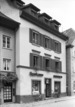 Westansicht des Gebäudes / ehem. Gasthaus "Goldener Becher" in 79219 Staufen, Staufen im Breisgau (Stadtarchiv Staufen)
