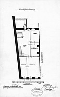 Grundriss 1. Obergeschoss (um 1900) / Wohn- und Geschäftshaus in 79219 Staufen, Staufen im Breisgau (01.03.1910 - Stadtarchiv Staufen )