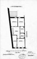 Plan 2. Obergeschoss (um 1900) / Wohn- und Geschäftshaus in 79219 Staufen, Staufen im Breisgau (01.03.1910 - Stadtarchiv Staufen )