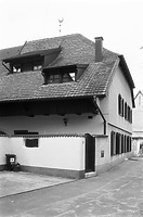 Ansicht der ehemaligen Scheune / Wohnhaus in 79219 Staufen, Staufen im Breisgau (Stadtarchiv Staufen )