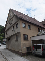 Giebelansicht von Nordwesten / Wohnhaus in 73312 Geislingen, Geislingen an der Steige (2013 - Burghard Lohrum)