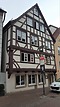 Ansicht der Südfassade / Fachwerkhaus in 89073 Ulm (04.04.2018 - Christin Aghegian-Rampf)