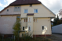 Rückgiebel / Baukomplex in 78120 Furtwangen, Furtwangen im Schwarzwald (24.10.2013 - Lohrum Burghard)