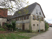 West-Südgebäudeecke / Wohnhaus  in 74523 Schwäbisch Hall, Eltershofen (29.10.2013)