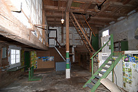 Mühlenraum nach Westen / Ehem. Mühle in 88697 Bermatingen (12.02.2013 - A. Kuch)