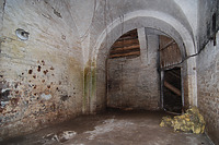 Gewölbekeller unter dem Mittelbau; Blick nach Süden / Gutshof Treherz in 88319 Treherz (18.07.2012 - A. Kuch) Gewölbekeller unter dem Mittelbau; Blick nach Süden / Gutshof Treherz in 88319 Treherz (18.07.2012 - A. Kuch)