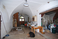 Mittelbau (EG), Flur nach Süden / Gutshof Treherz in 88319 Treherz (18.07.2012 - A. Kuch) Mittelbau (EG), Flur nach Süden / Gutshof Treherz in 88319 Treherz (18.07.2012 - A. Kuch)